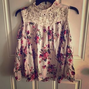 Off the shoulder shirt